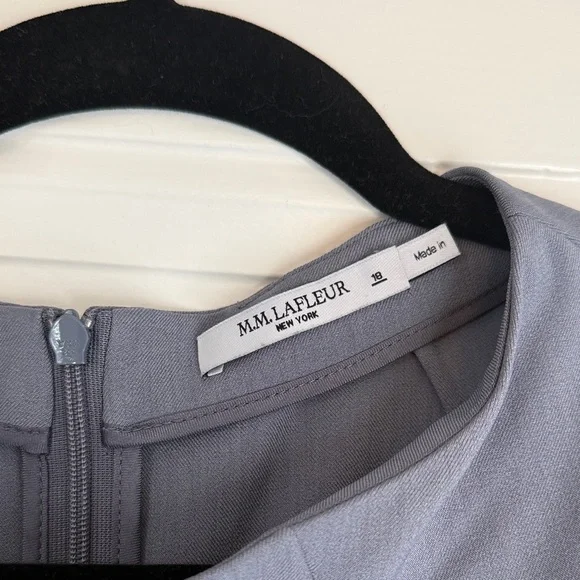 MM Lafleur Malala Dress steel blue size 18